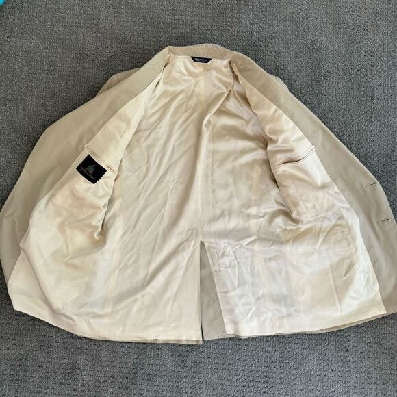 Sterling And Hunt Men's Blazer Tan - Picture 13 of 14